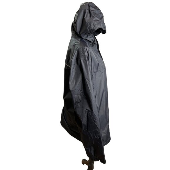 Columbia Mens Watertight Waterproof Rain Jacket Graphite Gray Hooded Lightweight - Picture 8 of 16